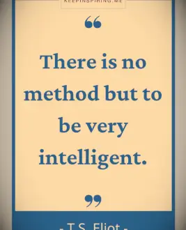 T.S. Eliot quote