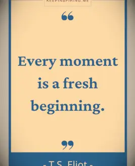 TS Eliot quote