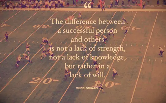 Vince Lombardi quote