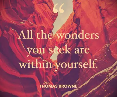 Thomas Browne quote