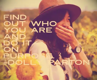 Dolly Parton finding yourself quote