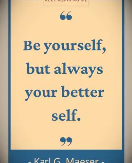Karl Maeser quote