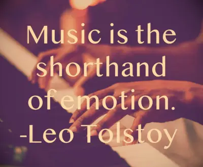 Tolstoy music quote