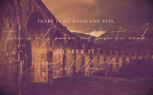 Lord Voldemort quote