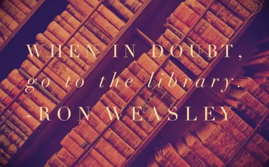 Ron Weasly Quote