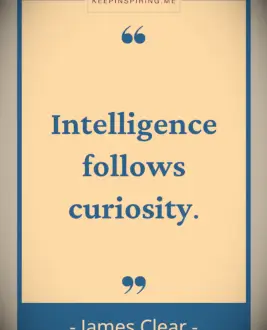 James Clear quote