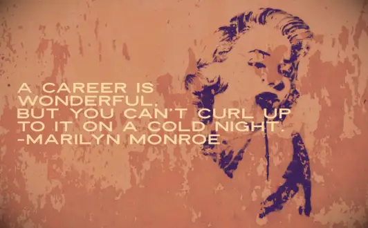 Marilyn Monroe quote