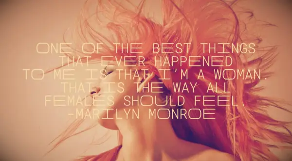 Marilyn Monroe quote