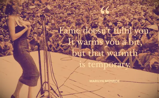 Marilyn Monroe quote