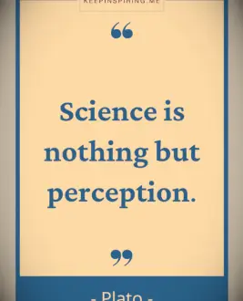 Plato science quote