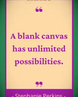 Stephanie Perkins painting quote