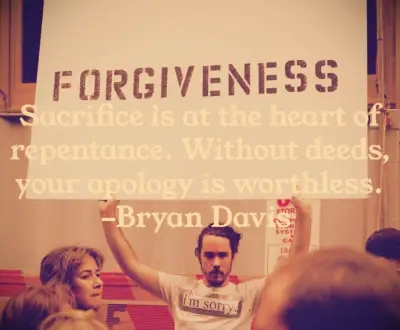 Bryan Davis apology quote