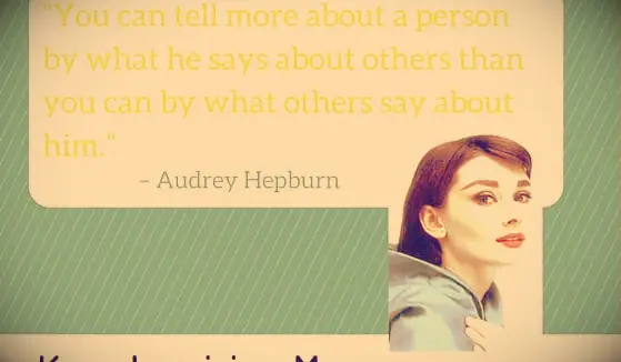 Audrey Hepburn quote