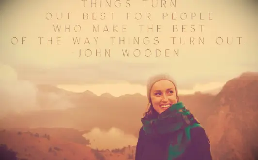 John Wooden saying