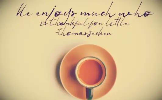 Thomas Secker thankfulness quote