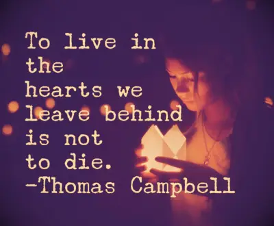 Thomas Campbell grief quote