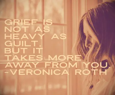 Veronica Roth grief quote