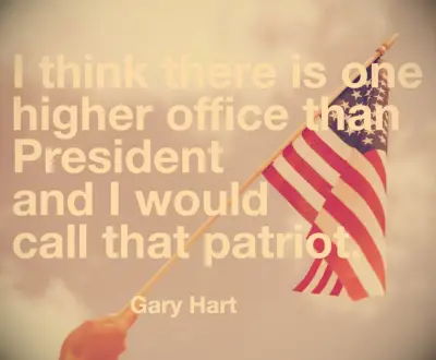 Gary Hart Quote