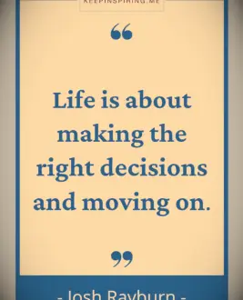 Josh Rayburn quote