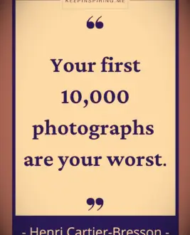 Henri Cartier photography quote