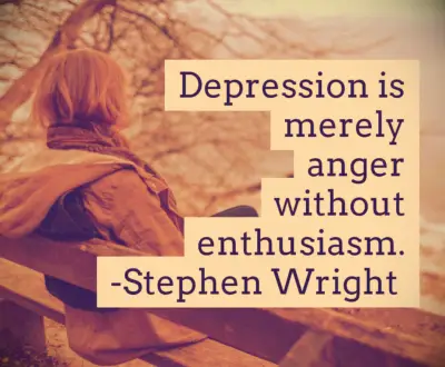 Stephen Wright depression quote