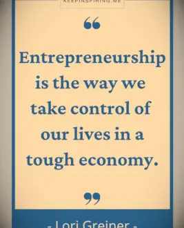 Lori Greinner quote