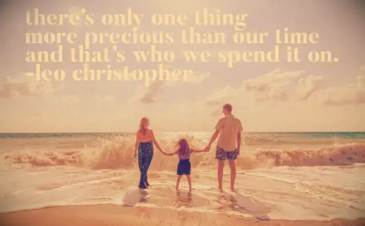 Leo Christopher family quote