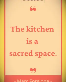 Mark Forgione food quote