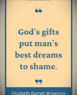 Elizabeth Barrett Browning quote
