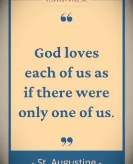 St Augustine quote