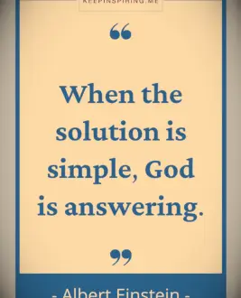 Einstein quote