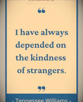 Tennessee Williams quote