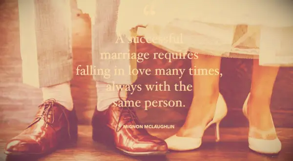 Mignon McLaughlin marriage quote