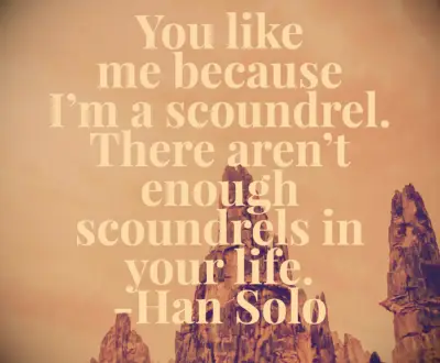 Han Solo quote