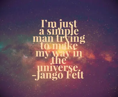 Jango Fett quote