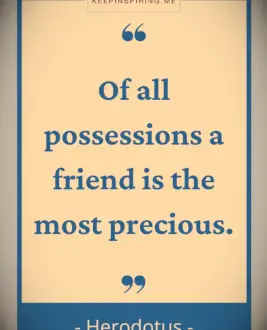 Herodotus friend quote