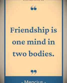 Mencius quote
