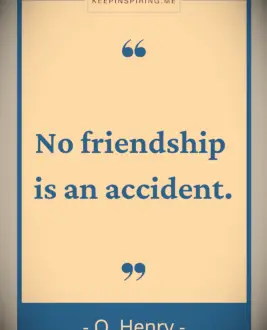 O Henry quote