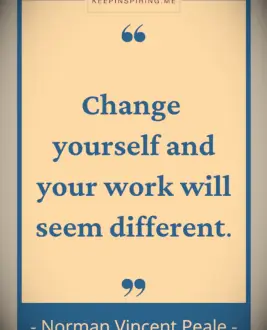 Norman Vincent Peale quote
