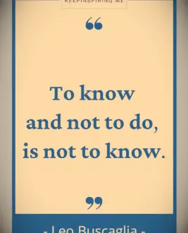 Leo Buscaglia line