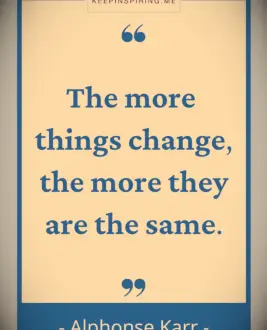 Alphone Karr quote
