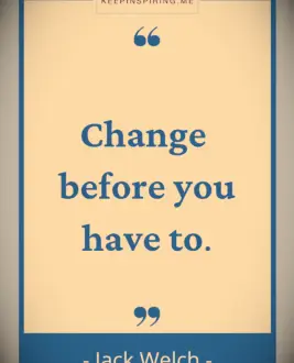 Jack Welch quote