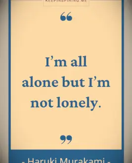 Haruki Murakami quote