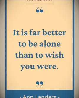 Ann Landers quote
