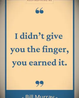 Bill Murray funny quote