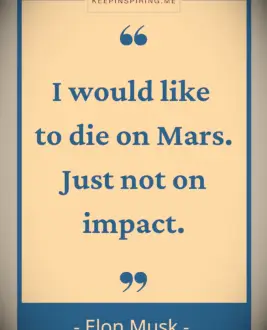 Elon Musk quote