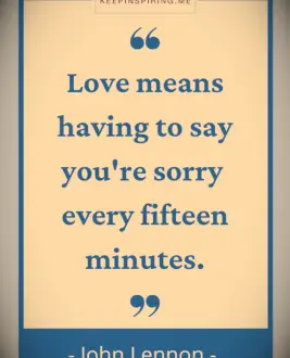 John Lennon funny quote