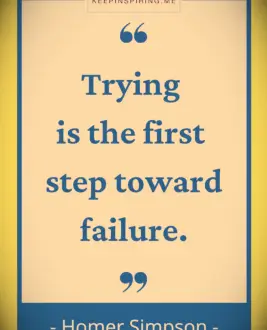Homer SImpson funny quote