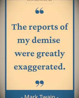 Mark Twain joke