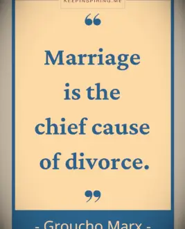 Groucho Marx funny quote